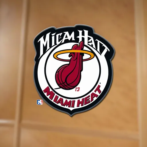 Prompt: NBA  miami heat  logo 