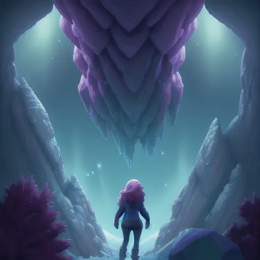 Prompt: celeste game, tv series, cinematic shot boss fight