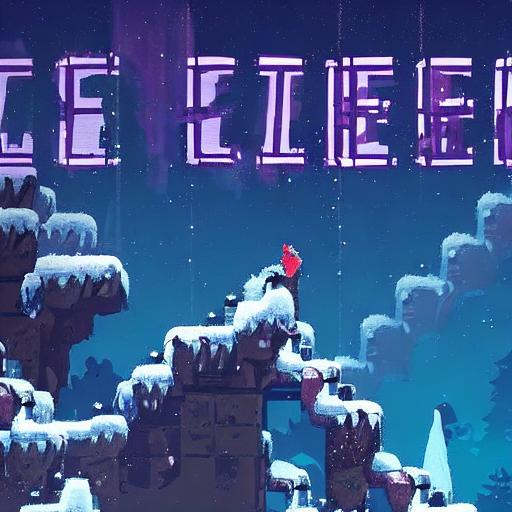 Prompt: celeste game, tv series, cinematic shot