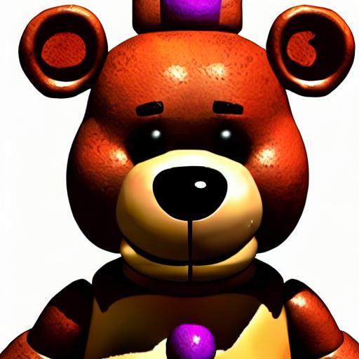 Prompt: freddy fazbear, detailed artwork, 4k