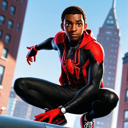 Prompt: Miles Morales