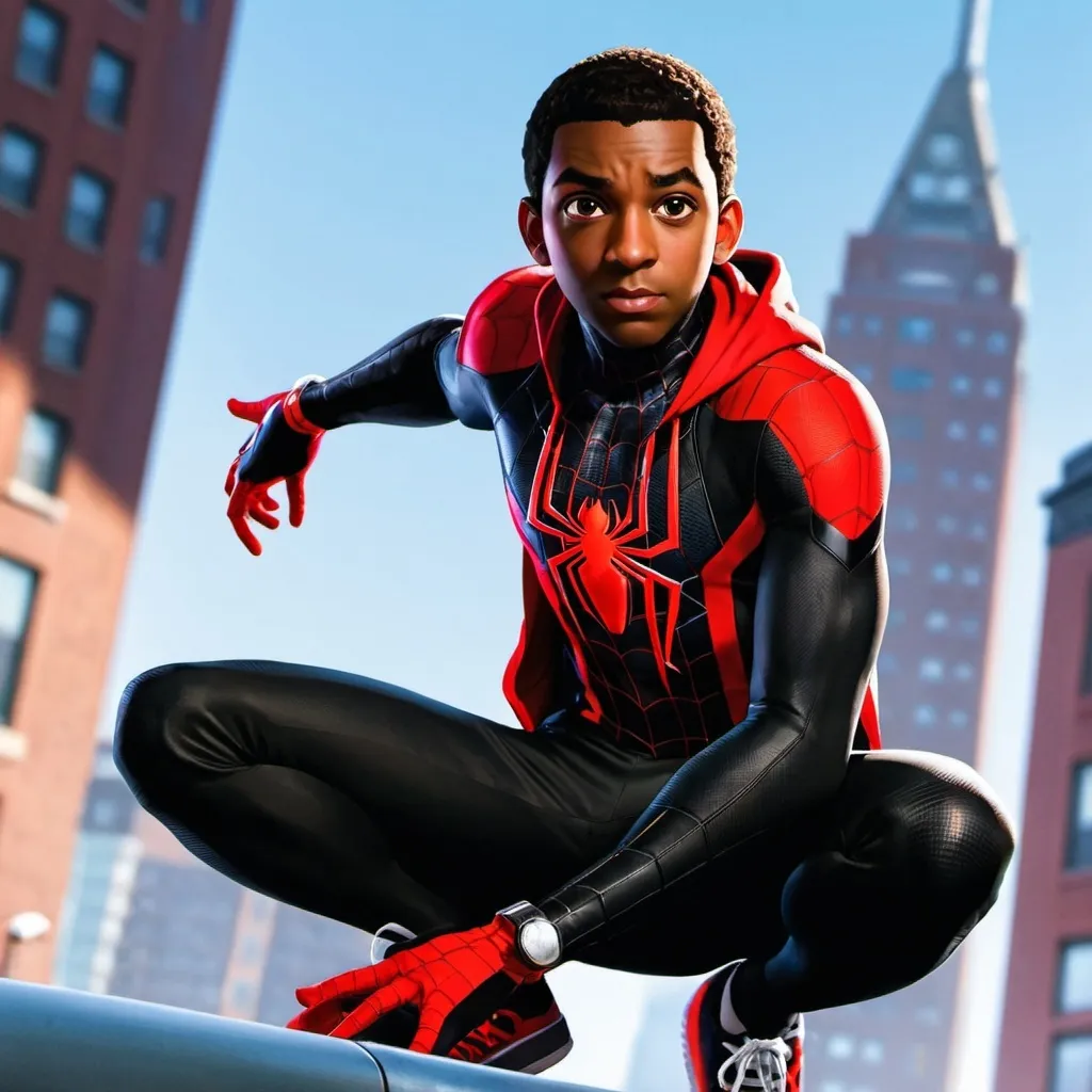 Prompt: Miles Morales