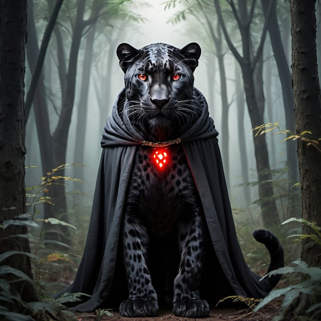 ジャケット・アウター RUDE GALLERY BLACK PANTHER ROBE(LEOPARD) RUDE GALLERY BLACK PANTHER ROBE(LEOPARD)