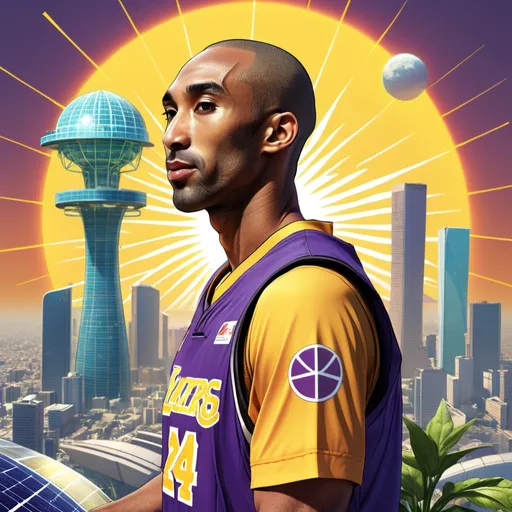 Prompt: Solarpunk Kobe