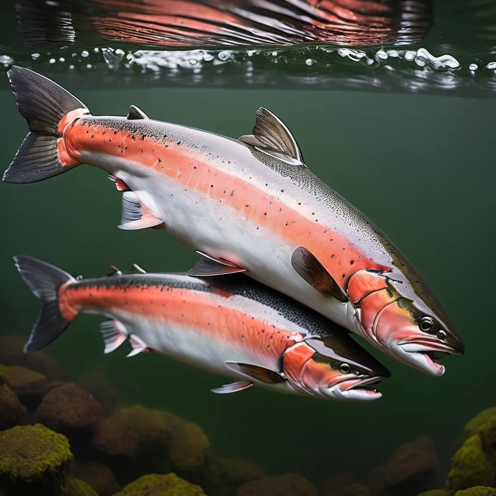 Prompt: Advice and guidance website for salmon producers and breeders