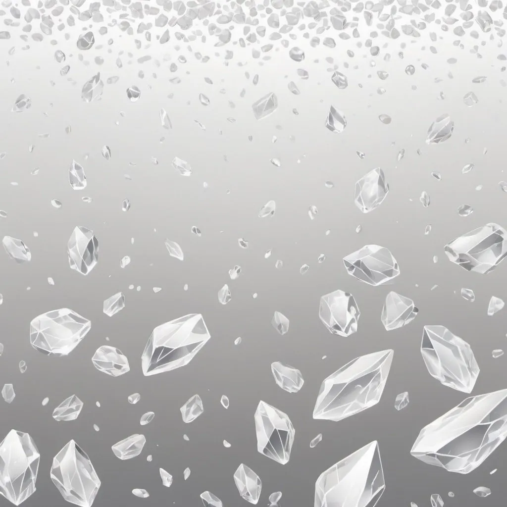 Prompt: white crystal grains
scattering  OUTWARDS, REALISTIC, NO BACKGROUND