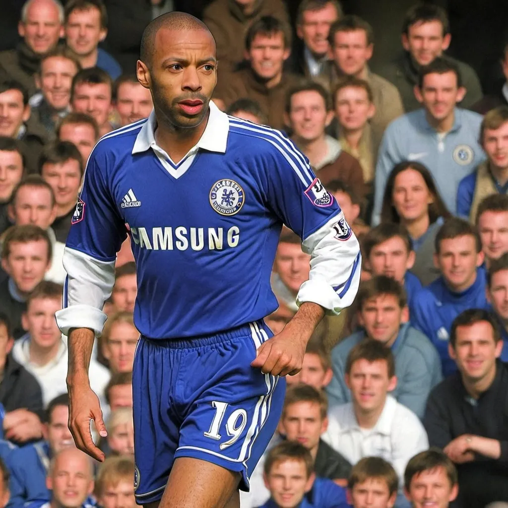 thierry henry playing for chelsea