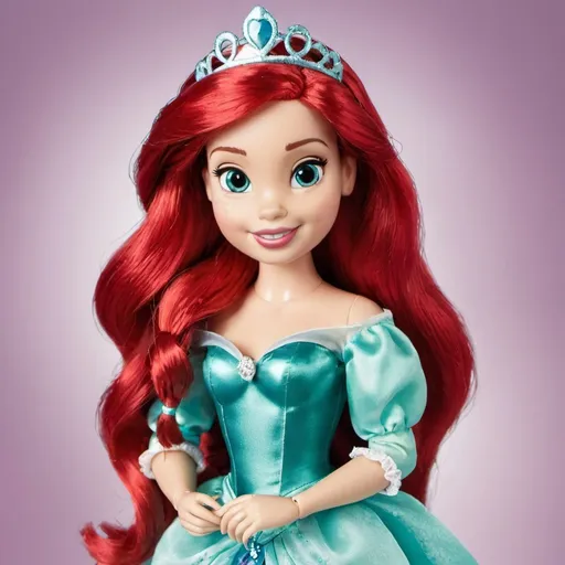 Prompt: Princess Ariel as a doll.