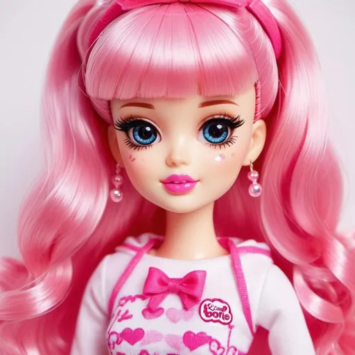 Prompt: Kawaii barbie doll
