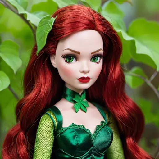 Prompt: Poison Ivy doll