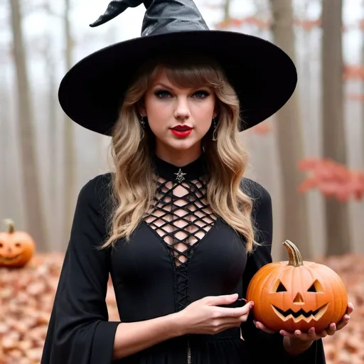 Prompt: Taylor Swift as a witch