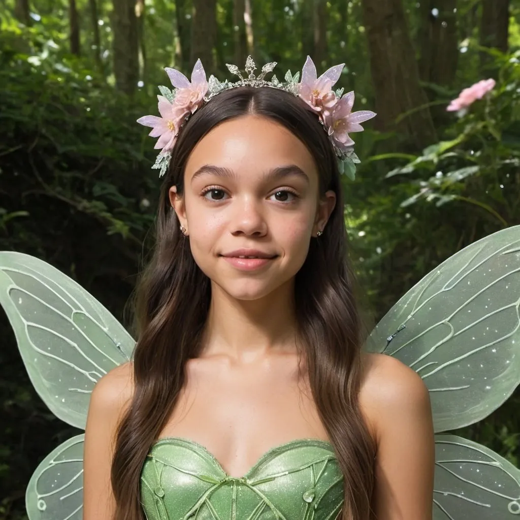 Prompt: Olivia Rodrigo as a fairy