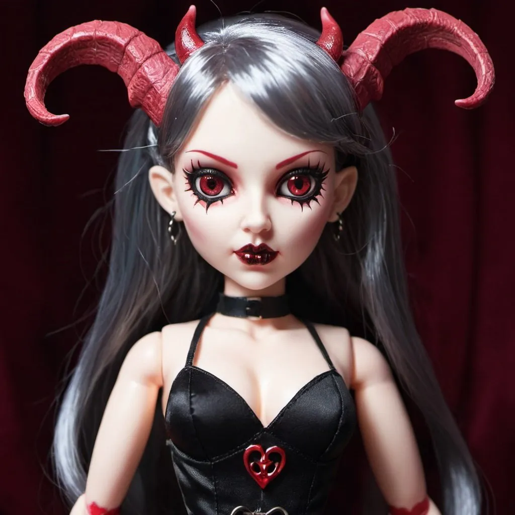 Prompt: succubus doll