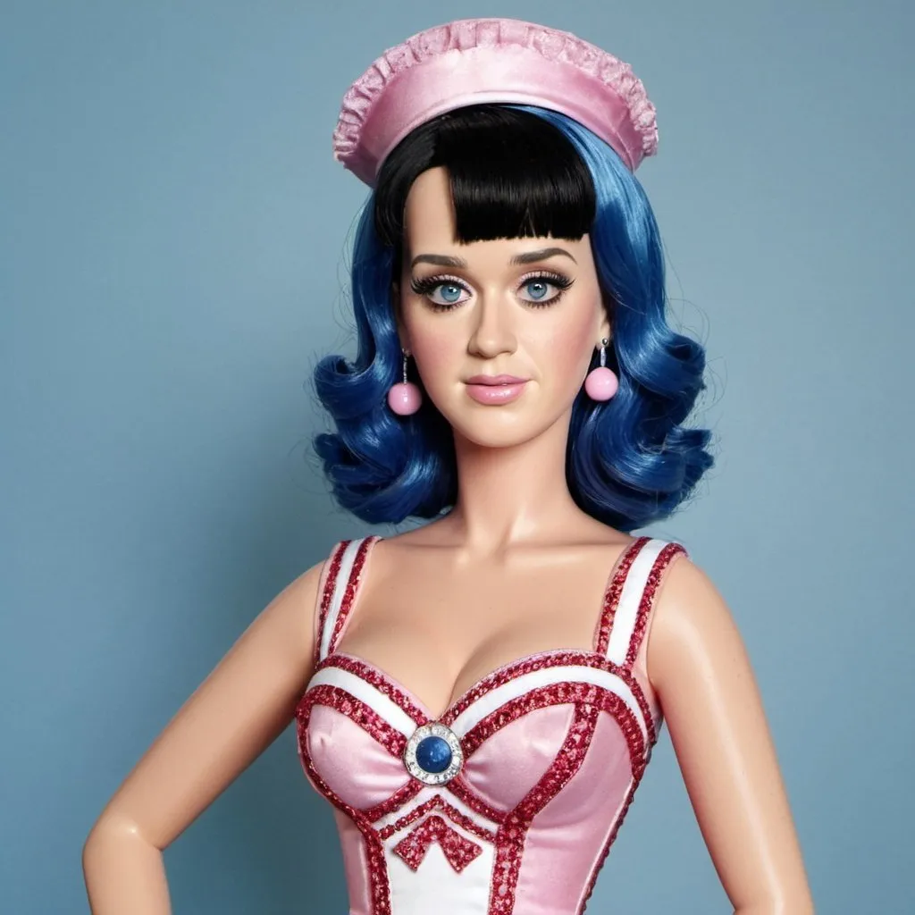 Prompt: Katy Perry as a doll.