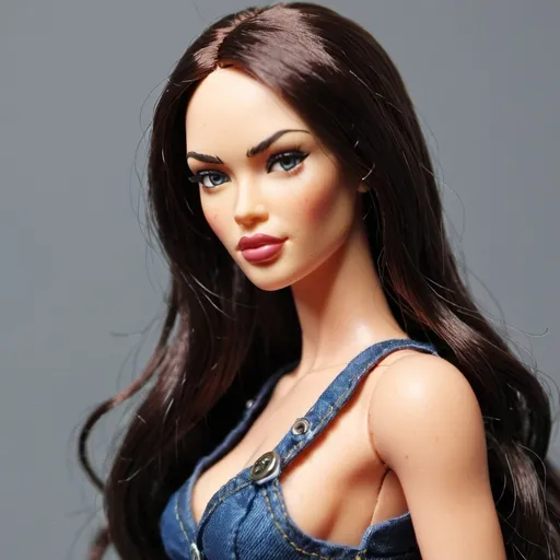 Prompt: Megan Fox doll