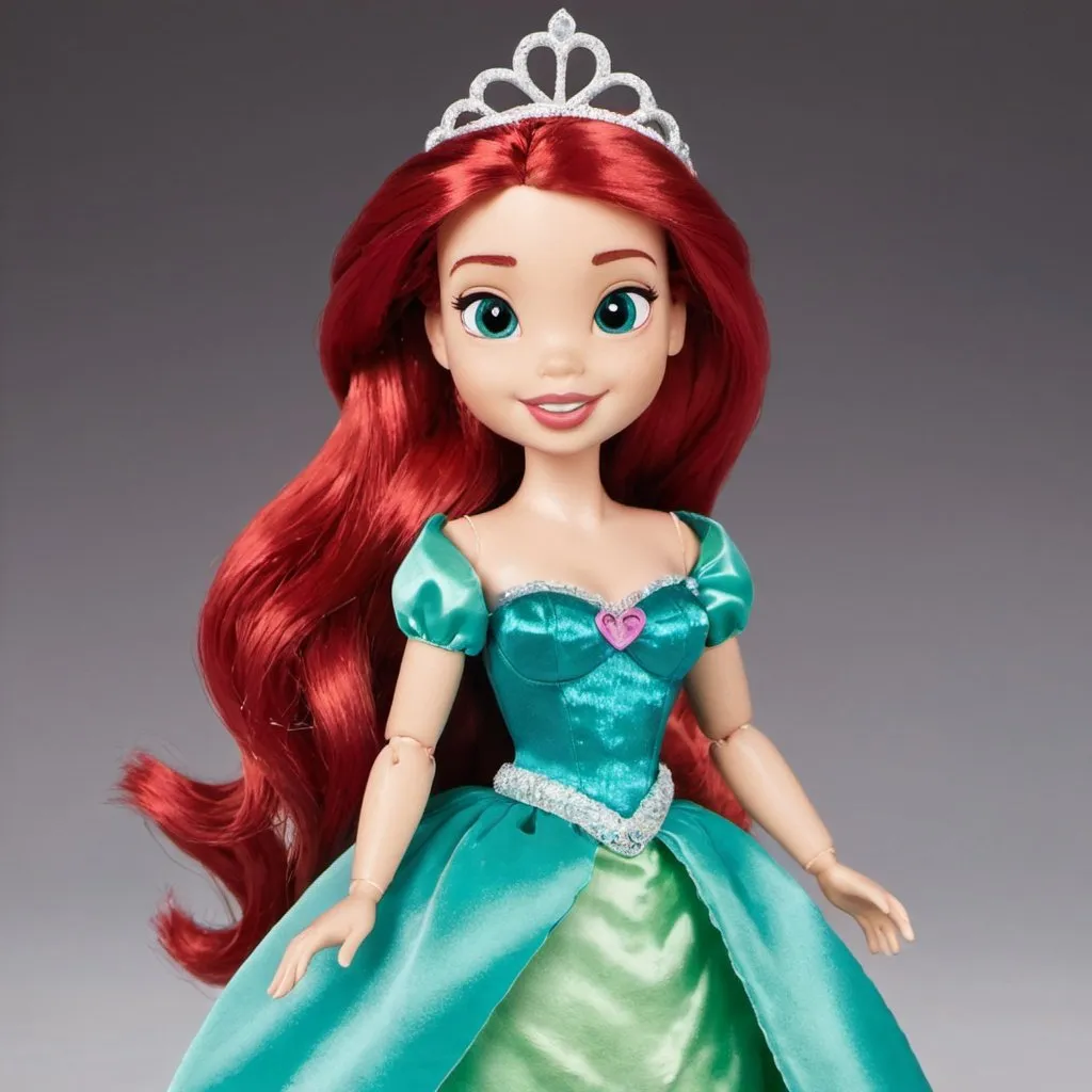 Prompt: Princess Ariel as a doll.