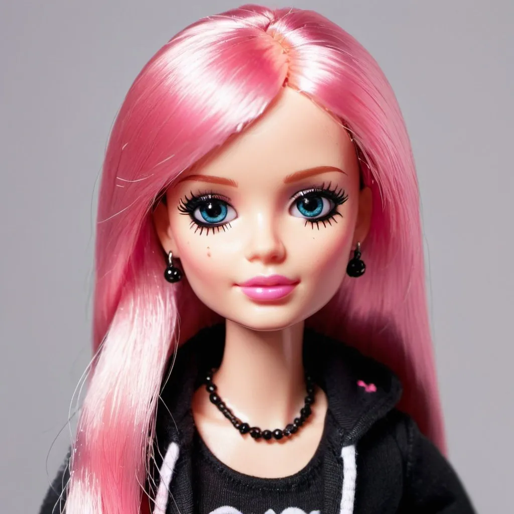 Emo Barbie doll