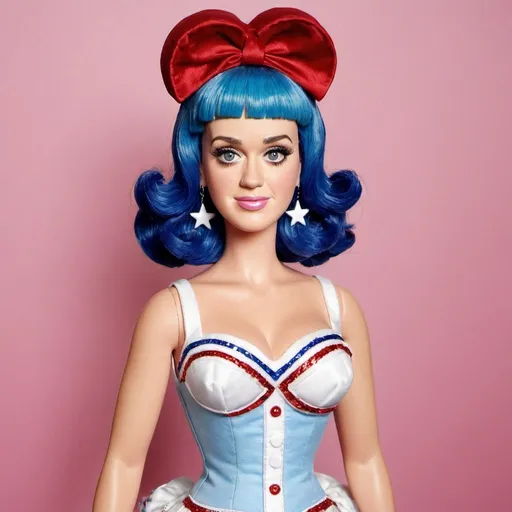 Prompt: Katy Perry as a doll.
