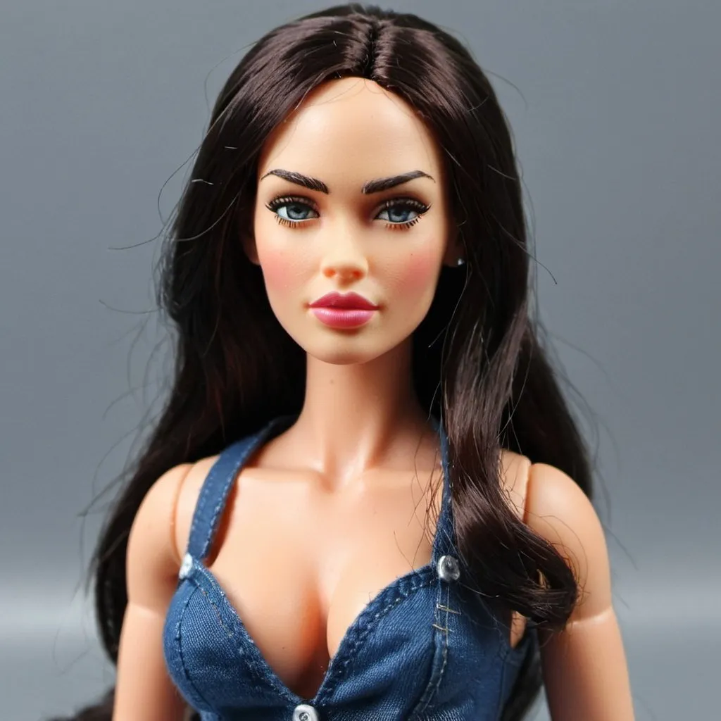 Prompt: Megan Fox doll