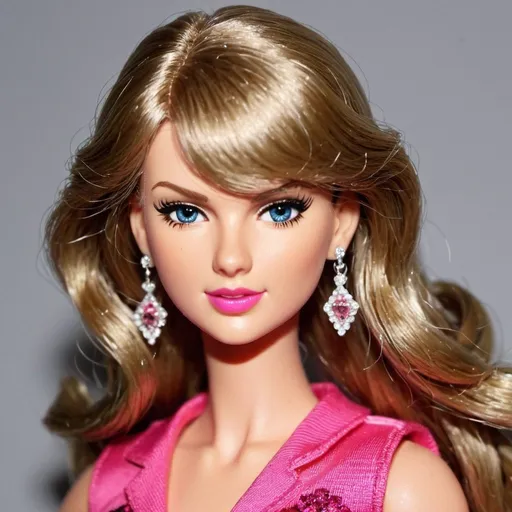 Prompt: Taylor Swift as a Barbie doll
