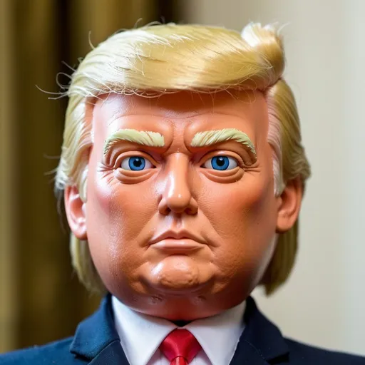 Prompt: Donald Trump as a doll.