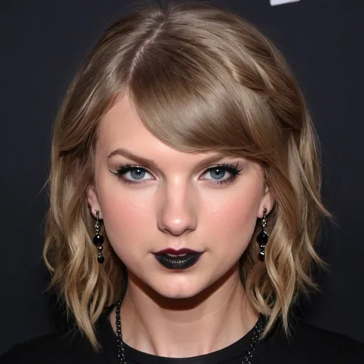 Prompt: Taylor Swift as an emo