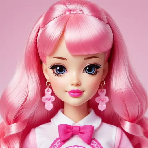 Prompt: Kawaii barbie doll
