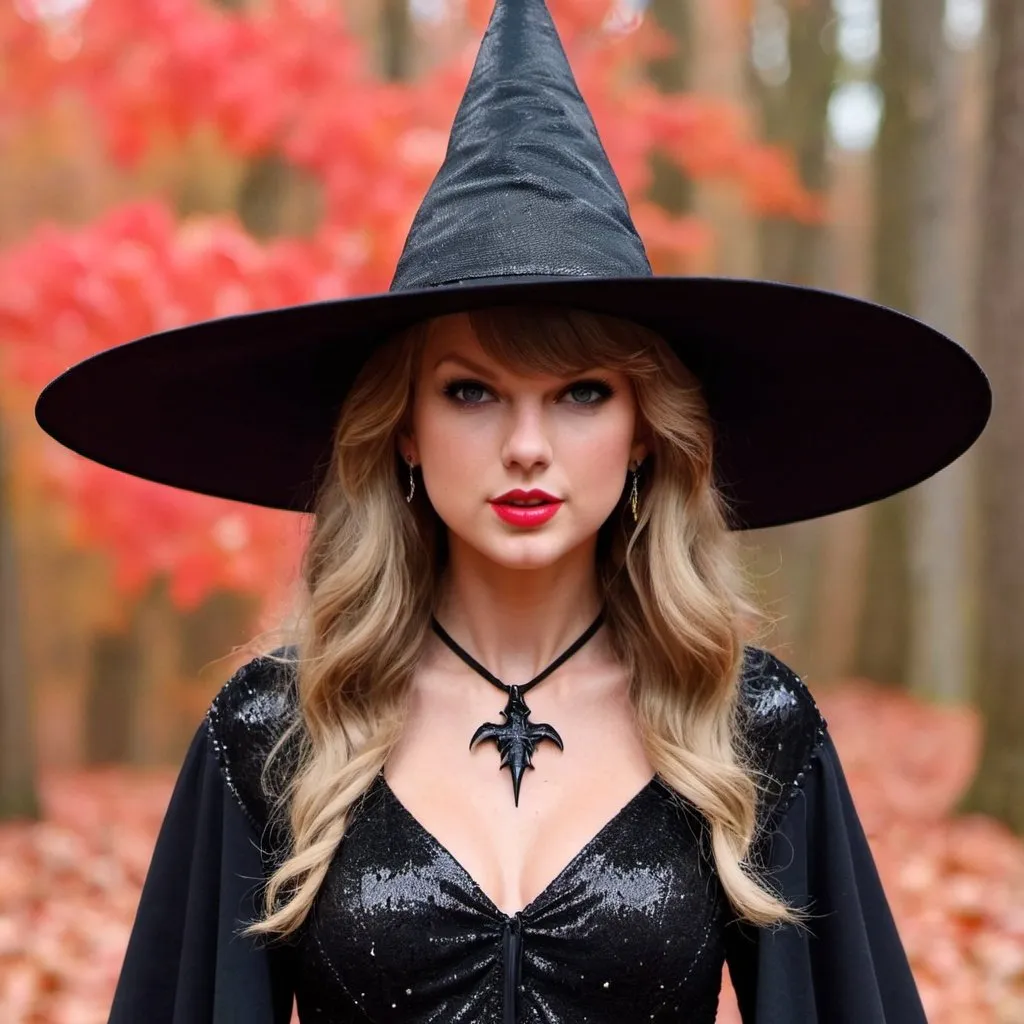 Prompt: Taylor Swift as a witch