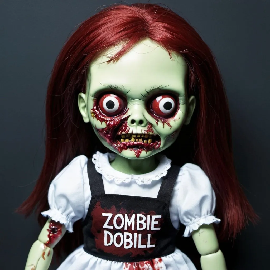 Prompt: Zombie doll