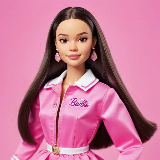 Prompt: Olivia Rodrigo as a Barbie doll 
