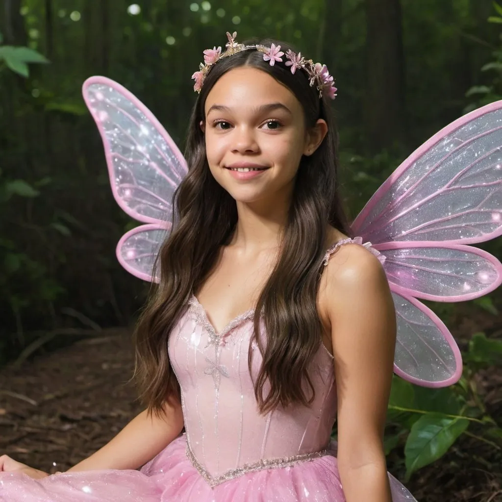 Prompt: Olivia Rodrigo as a fairy