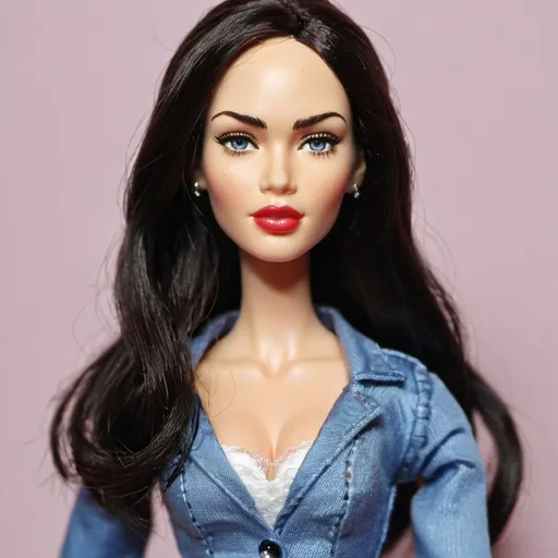 Prompt: Megan Fox doll