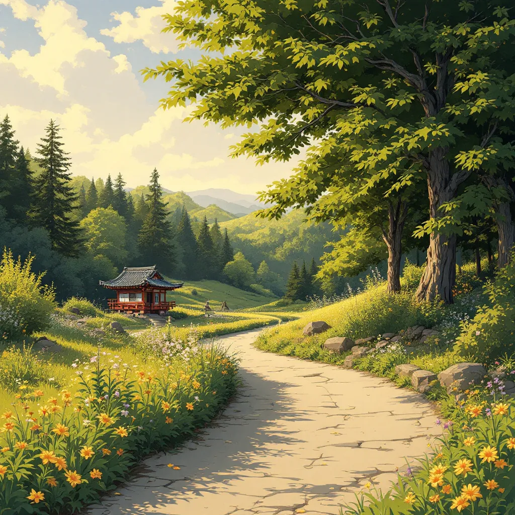 Prompt: Convert to ghibli art