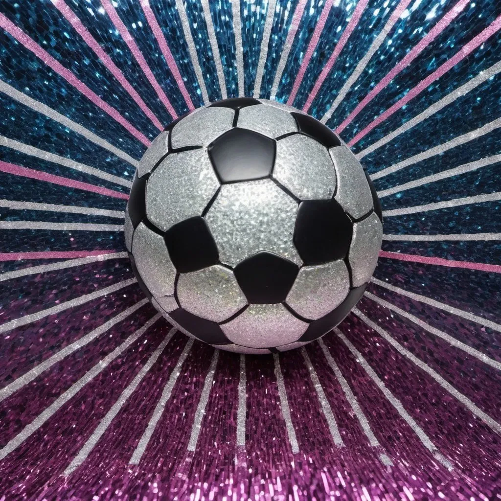 Prompt: football
glitter
disco