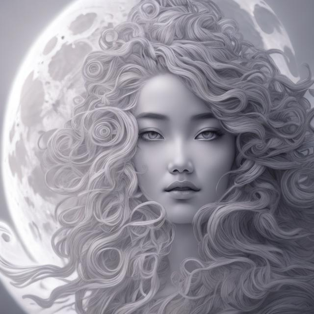 incredible detailed drawing of a soul goddess floati... | OpenArt