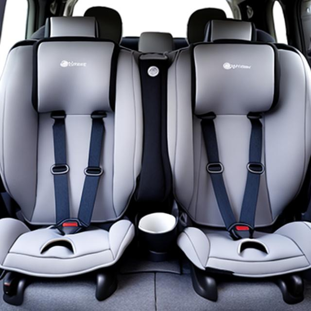 Prompt: Rear car seats that can convert into baby car seats