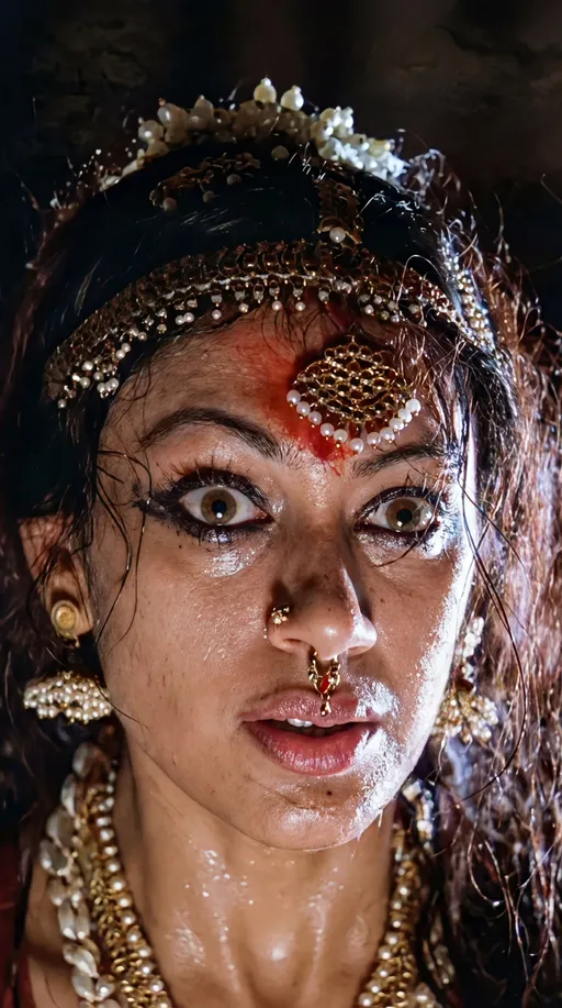 Prompt: Create a new image with high quality with exact character and background from the reference image