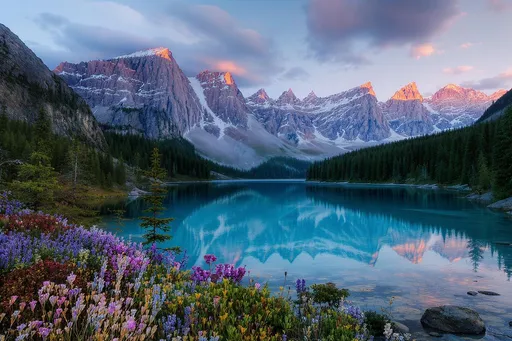 Prompt: Beautiful Photorealistic landscape 