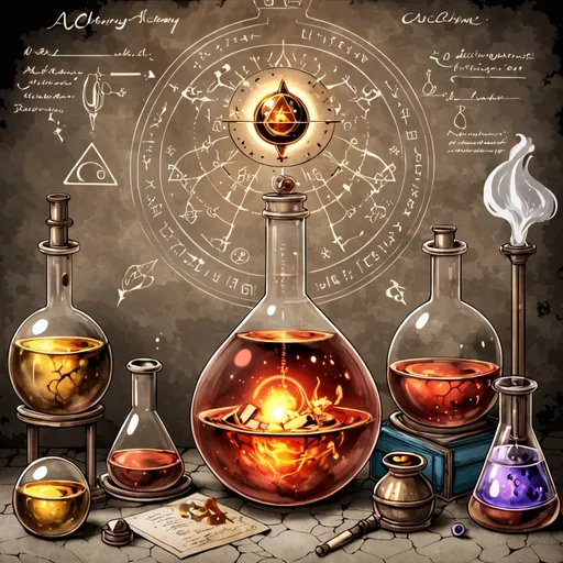 Prompt: alchemy