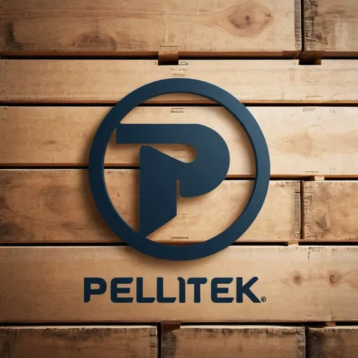 Prompt: Create a logo for a company called Pelletek with the logo incorperated into a pallet 