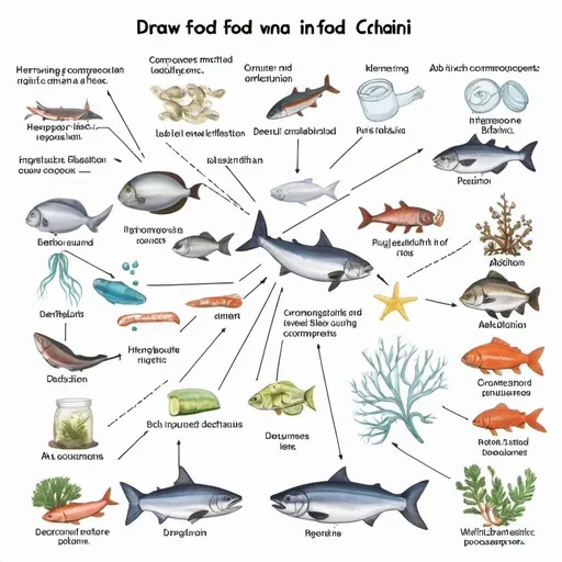 Prompt: 1) Draw a food chain for Puget Sound using these organisms and abiotic components.

herring, marine bacteria, people, phytoplankton, pteropods, salmon, sunlight

2) Label the producer, consumer (indicate different levels), decomposer