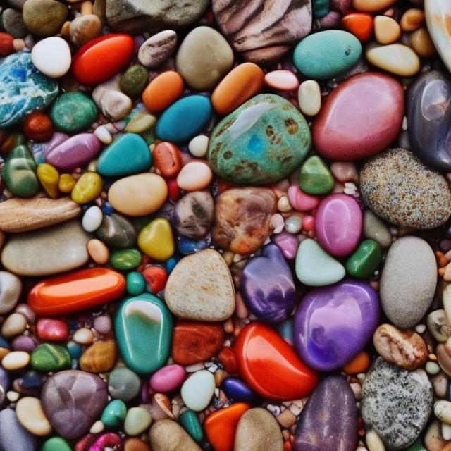 Prompt: One who journeys into the self will find there everything- the pebbles, stones, and gems of life.