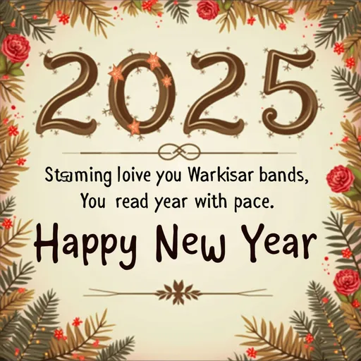 Prompt: 2025 new year wishes

