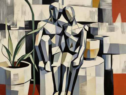 Prompt: cubism art creative