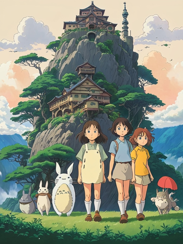 Prompt: studio ghibli anime style 