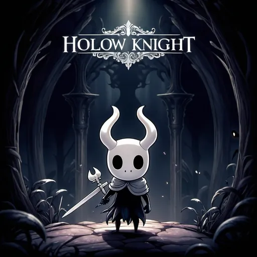 Prompt: Hollow Knight
