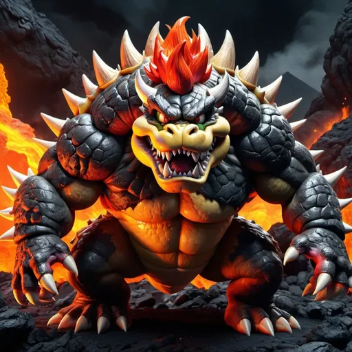 Prompt: Bowser
