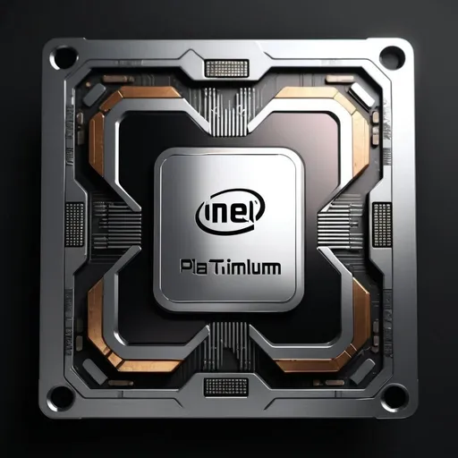 Prompt: platinum processor core design, futuristic technology, detailed textures, 4k, ultra HD, professional rendering, atmospheric lighting, realistic shadows, reflective surfaces, high quality