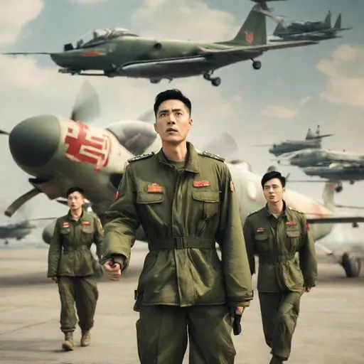 Prompt: Born to Fly is a 2023 Chinese military film set against the backdrop of the decades of modernization of the People's Liberation Army Air Force. Directed by Liu Xiaoshi and produced by Han Han, the film stars Wang Yibo, Hu Jun, Yu Shi and Zhou Dongyu.[4] The film was released on April 28, 2023 in China and garnered $121 million worldwide.