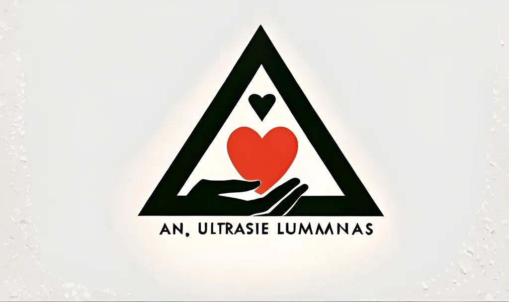 Prompt: a triangle with a heart in the middle of it and a hand holding a heart in the middle of it, Évariste Vital Luminais, figurativism, logo, an ultrafine detailed painting